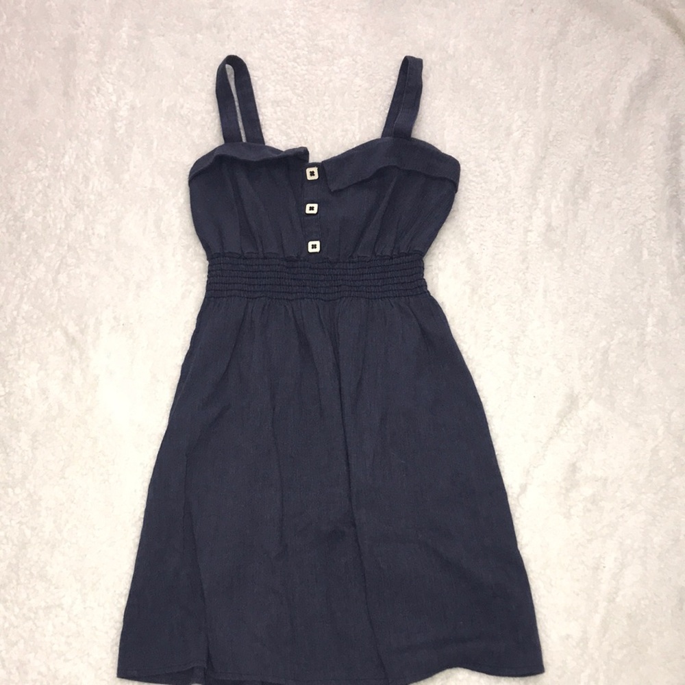 Blue dress